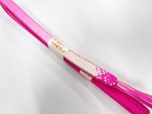 未使用品　正絹　手組帯締め